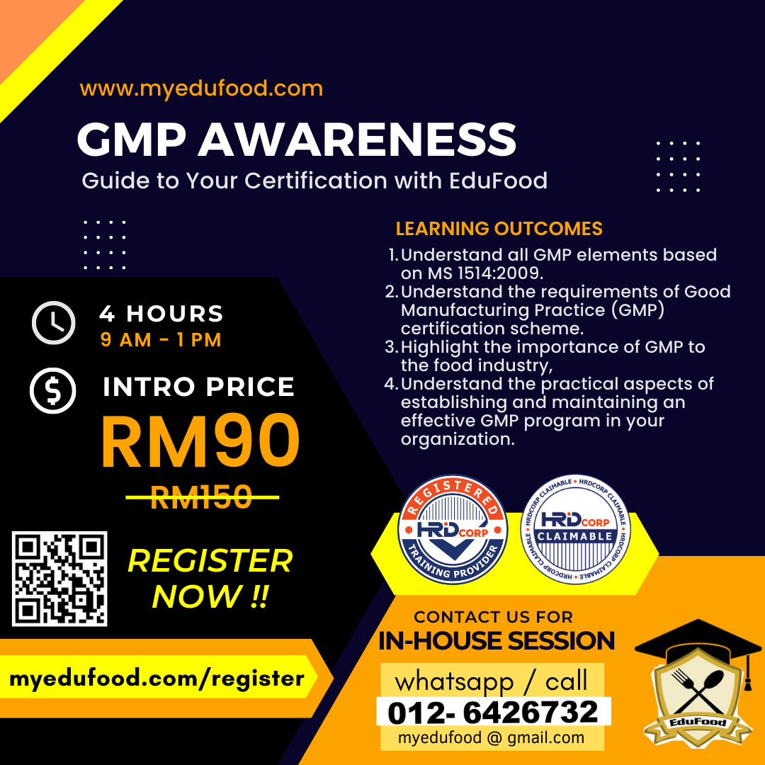 EduFood Awareness GMP Introductory
